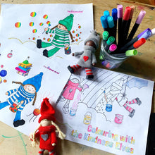 Load image into Gallery viewer, Kindness Elves Colouring eBook - The Imagination Tree Store